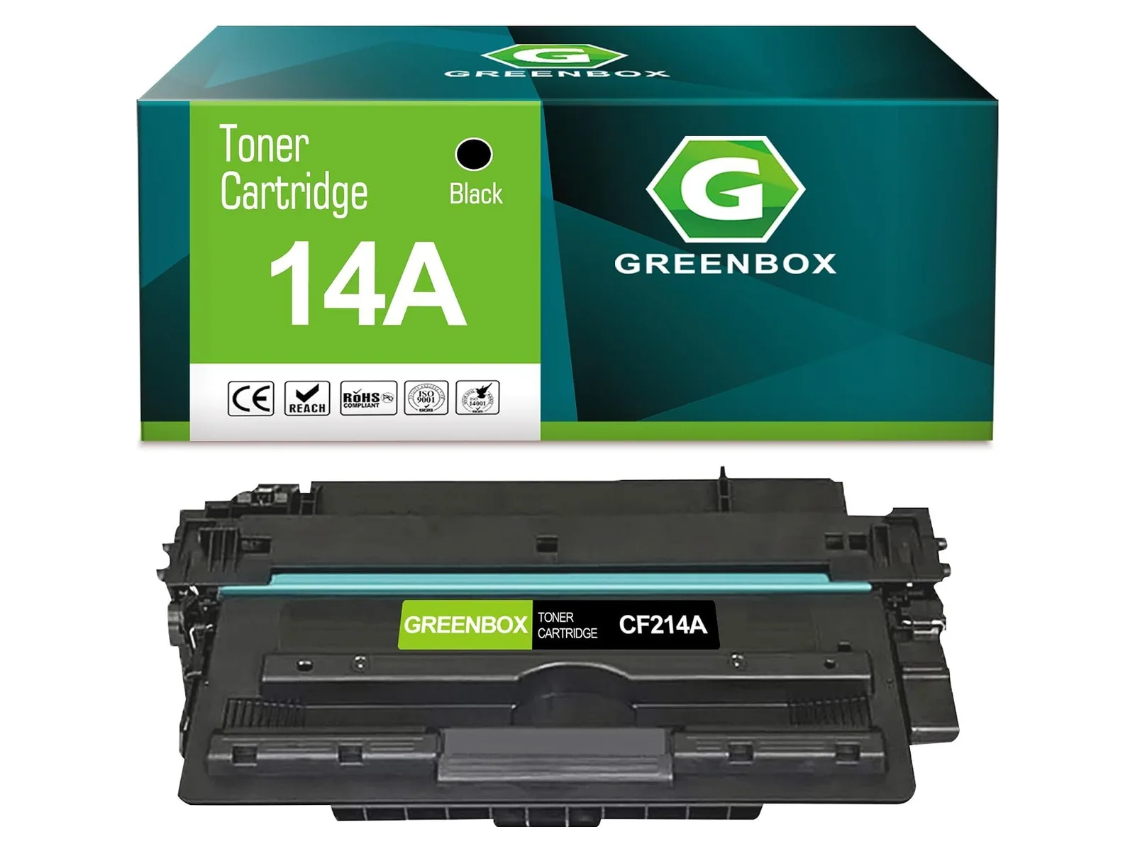 GREENBOX CF214A Toner Cartridge for HP, 1 Black, 1-pack
