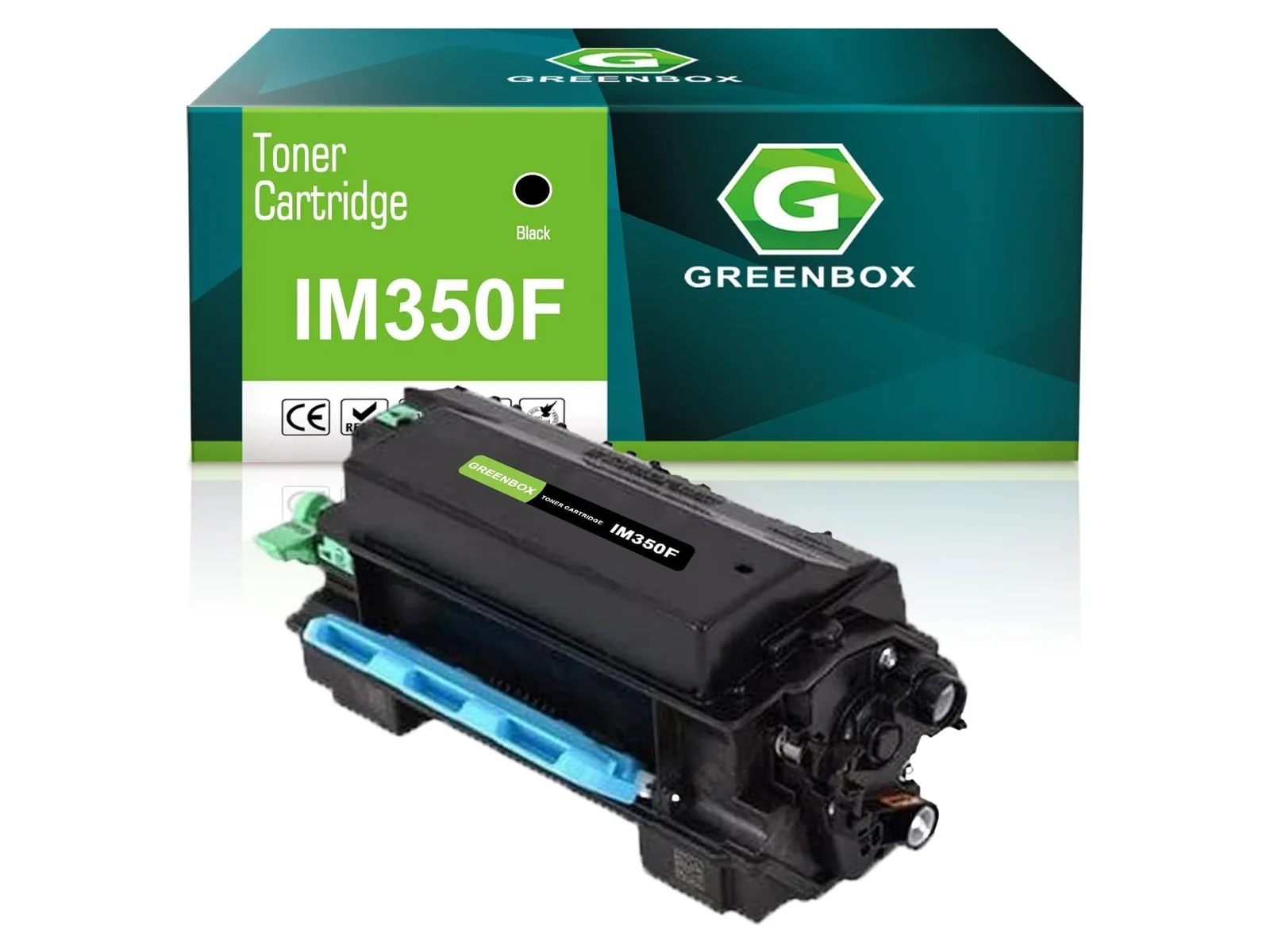 GREENBOX IM350F / 418132 Toner Cartridge for Ricoh, 1 Black, 1-pack