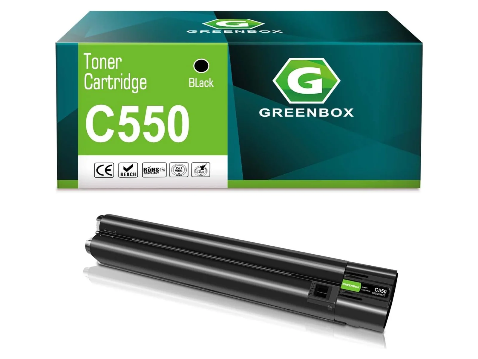 GREENBOX 006R01525 Toner Cartridge for Xerox, 1 Black, 1-pack