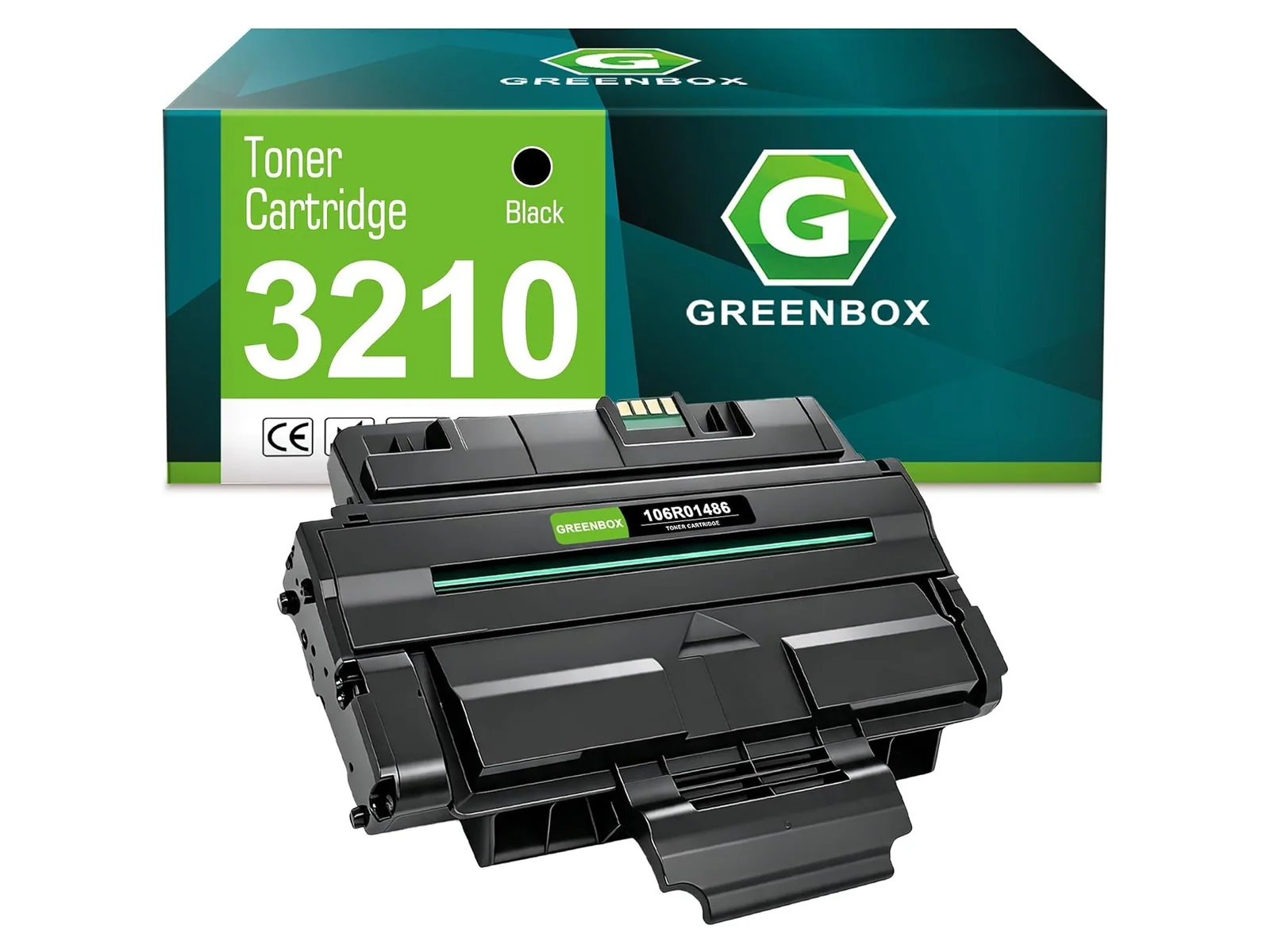 GREENBOX 3210 Toner Cartridge for Xerox, 1 Black, 1-pack