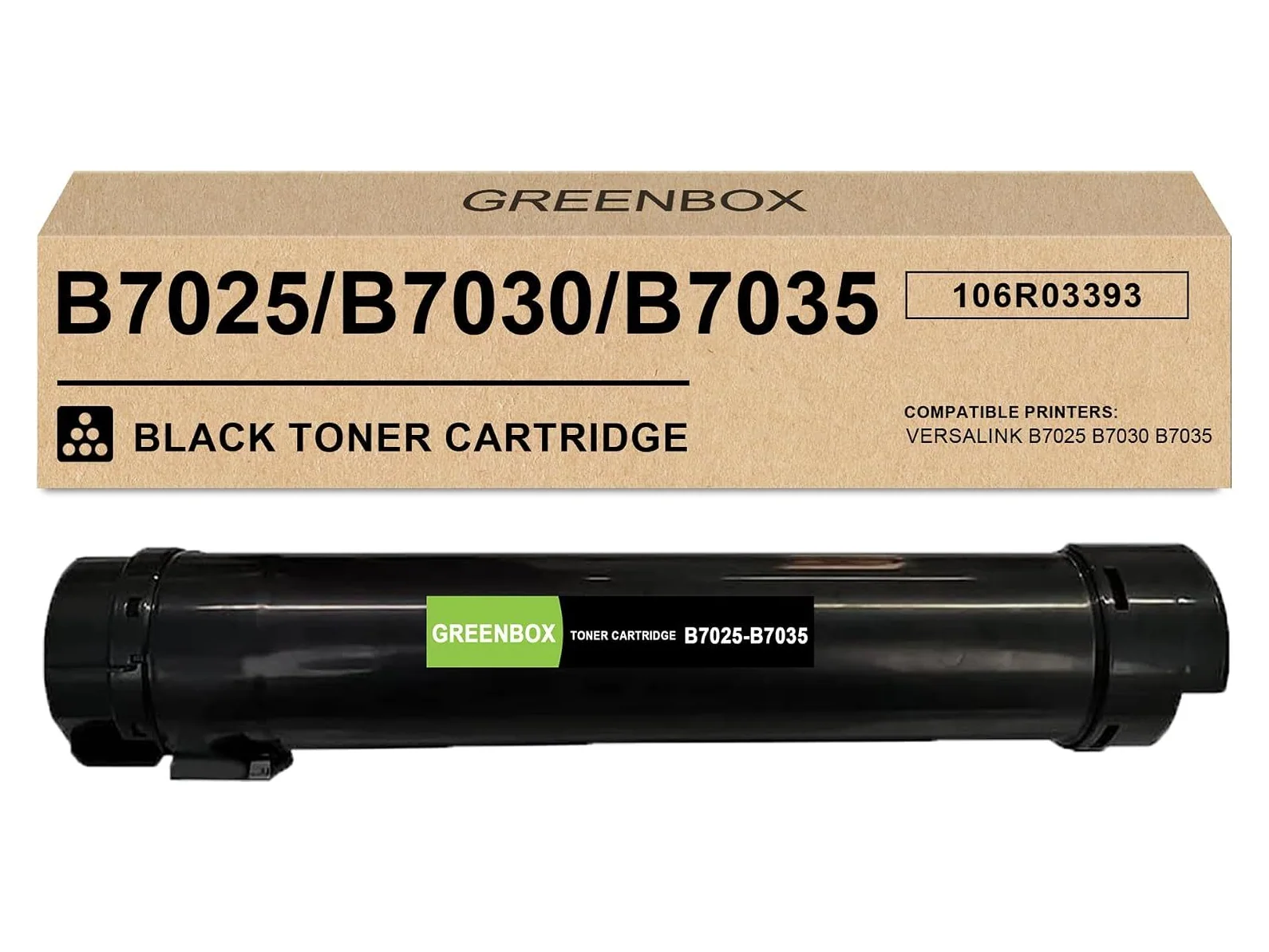 GREENBOX B7025 / B7030 Toner Cartridge for Xerox, 1 Black, 1-pack