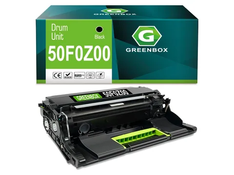 GREENBOX 50F0Z00 / 50F0Z0G Drum Unit for Lexmark, 1 Black, 1-pack